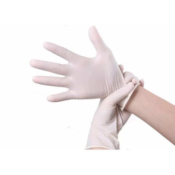 Buy Latex Disposable Medical Examination Gloves 24cm Powder Free at wholesale prices