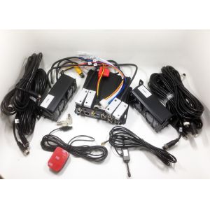GPRS bus People Counter with Lan port Double Lens Counting Camera