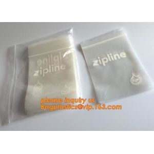 Double zipper tracks LDPE clear plastic k bag plastic k freezer bag, double
