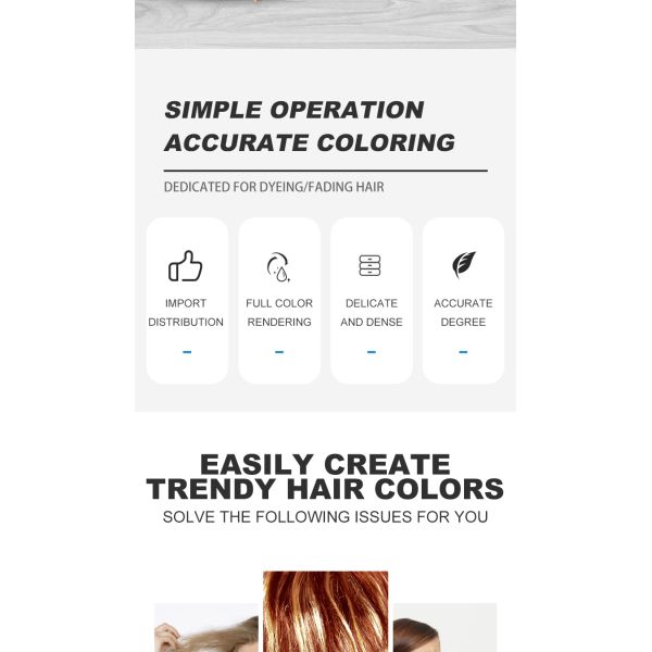 Salon-Grade Professional Hair Lightening Set – Powder & Cream + Hydrogen Peroxide, Permanent Long-Lasting Color, No Irritation