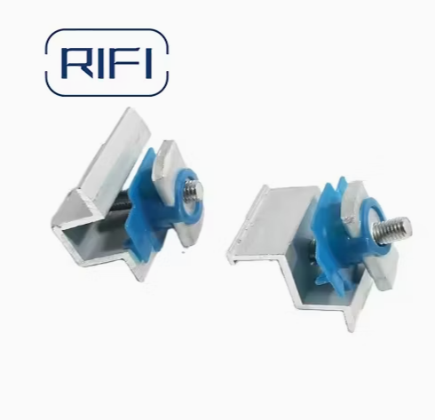 PV Module Morsetto Centrale Double Middle Clip Aluminum Solar Panel Mount MID