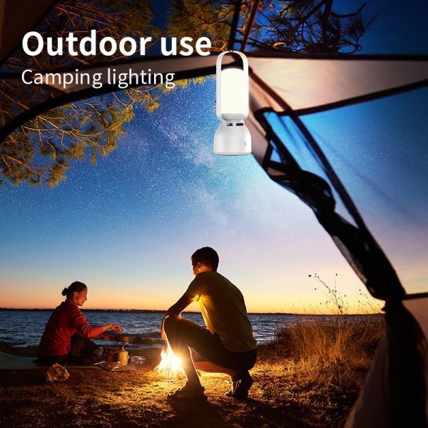70Hz - 18KHz Bluetooth Speaker Camping Light 5V Outdoor Bluetooth Speaker Light