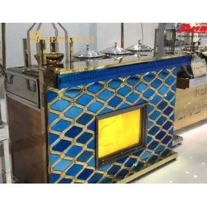 Rhombus Embossed Stainless Steel Panels For Decorating Kitchen Cabinets