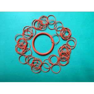 Quality Heat Resistance 50 Shore Silicone O Ring Seals for sale