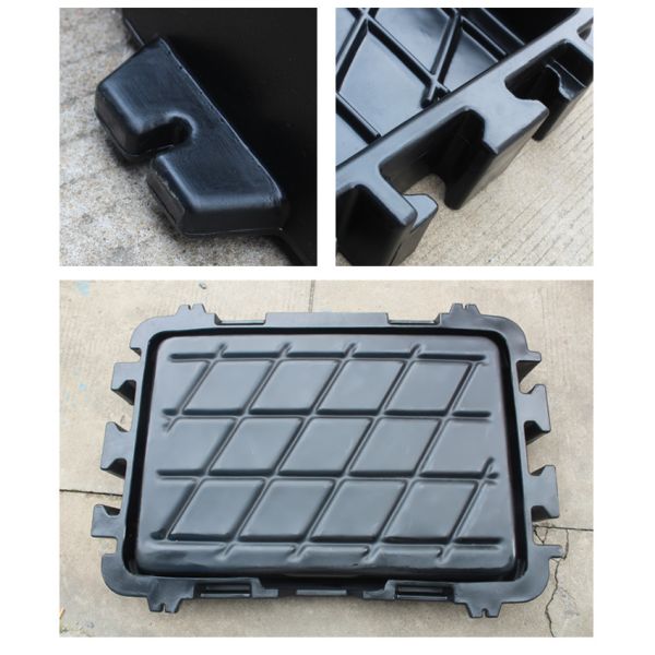 Multi-hoof Bath Splicing Hoof Disinfection Bath With 116L Capacity And Drain Valve