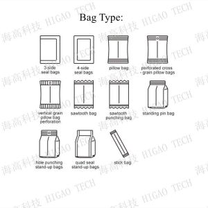 Vertical Granule Packing Machine Automatic SUS316L Rice Snack Food Packing
