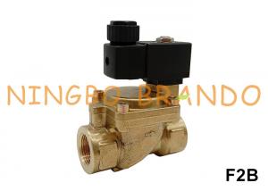 Quality 1.6 MPa 2 Way NC Brass Solenoid Valve For Air Water Gas 220V 110V 24V 3/8