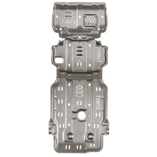 Customized 3.5mm cold-rolled steel skid plate for 2018-2019 Toyota Tundra direct sale