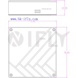 TDD - COFDM Duplex Video Data Link For Unmanned Aircraft , 40-70km Ultra Long