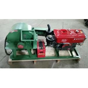Durable Eco Friendly 7.5HP Wood Sawdust Machine Gasoline Power