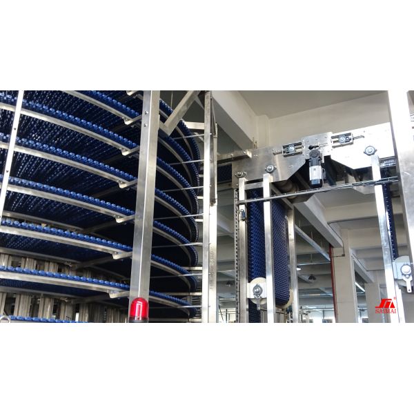 Continuous 500kg/H Fully Automatic Bread Production Line