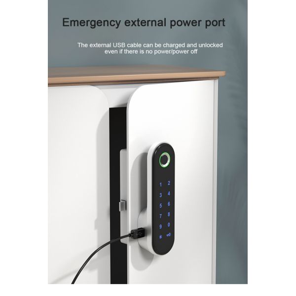 1.5V Alkaline Electronic Cabinet Door Lock 150mA Sauna Locker FCC