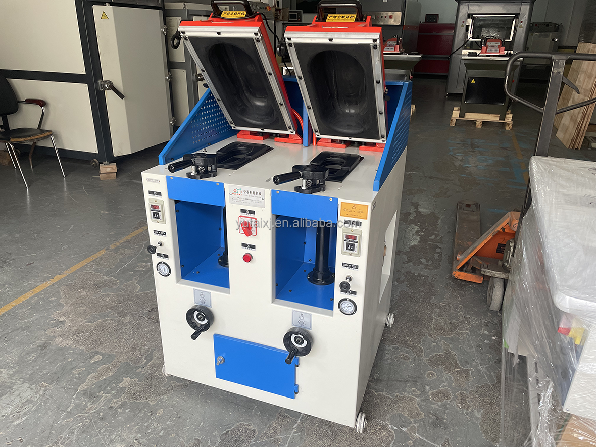 YUTAI Double-headed Manual Air Bag Shoe Sole Press Machine