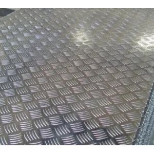 Embossed Aluminium Chequered Sheet , Aluminium Durbar Plate AA1060/ AA3003/