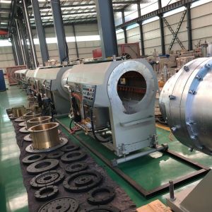 China Stable Operation PVC Pipe Extruder Line with Full Intermeshing Engagement System on sale