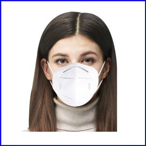 High PFE / BFE Medical Respirator Mask Tie On Or Ear Loop Style