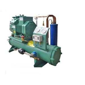 2GES-2Y Water Cooled Condensing Unit 2HP Chiller Refrigeration Unit