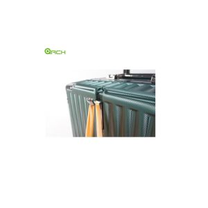 Aluminium Frame ABS Travel Trolley Luggage Bag With Spinner Wheels