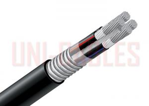 Quality 4 / C AL 600V XLPE PVC Power Cable , XHHW - 2 AIA Type MC Electrical Cable for sale