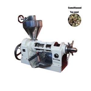 Quality Safe Industrial Cold Press Oil Extractor , Automatic Mustard Oil Expeller Electric Motor for sale