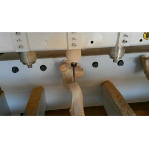 Statue Craft Three Dimensional CNC Machine 3d Carving Eight Head