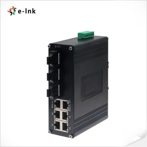 Industrial 6-Port 10/100T 802.3af/at PoE + 3-Port 100BASE-FX Ethernet Switch