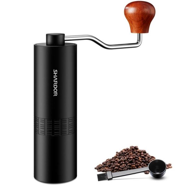 Buy Camping Espresso Hand Drip Coffee Grinder Portable Manual Flat Burr Grinder Homeuse at wholesale prices
