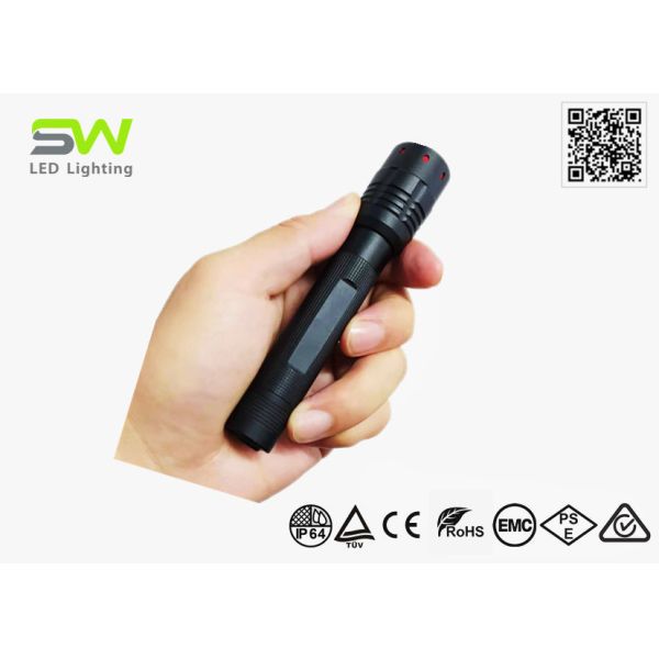 Buy 230 Lumens Small Zoomable Pocket Led Flashlight EMC ROHS Approved at wholesale prices