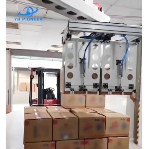Rotary Automatic Palletizing Systems Box Turning For Optimized Warehouse