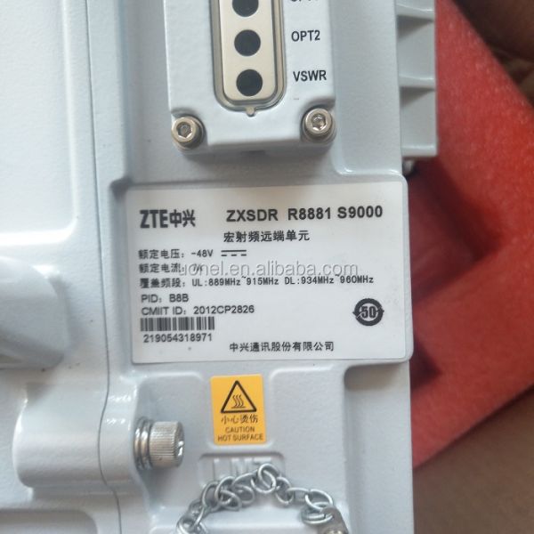 ZTE R8881 S9000 GSM/UMTS BBU ZTE ZXSDR R8881 S2100 S8000 RRU WCDMA TD-SCDMA TD-LED LTE DPC-R OLPB RIK 2T2R