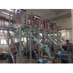 Mini Plastic HDPE Monolayer Extruder Machine Single Screw