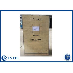 RAL7035 IP55 Outdoor Rack Cabinet Galvanized Steel Powder Coating