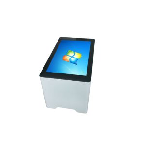 Quality 32 Inch Indoor Interactive Smart Touch Screen Coffee Table For Entertainment Industrial PC for sale