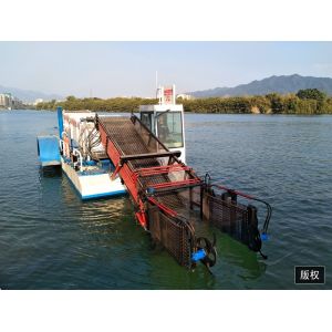 Load 11m3 Small Marine Trash Skimmer 0.8m Mowing Depth