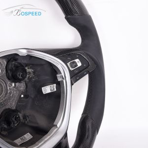 350mm Customized Golf R Carbon Steering Wheel Alcantara Volkswagen Auto Parts