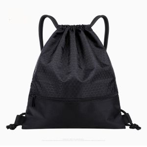 Unisex Waterproof Drawstring Backpack Bag Oxford basketball bag backpack