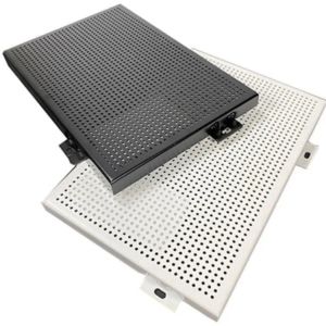 Lightweight Aluminum Wall Cladding Panel Perforated Aluminum Composite Panel