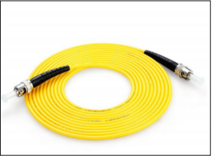 Customized ST-ST Fiber Optic Patch Cord with LSZH Outer Sheath and Low Insertion Loss