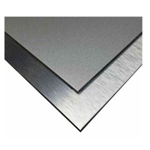 ACP Gold Silver Brushed Aluminum Composite Panel Fireproof PE Coating