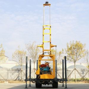 150m 200m Core Drill Equipment Core Mining Drilling Machine with Tracked Chassis