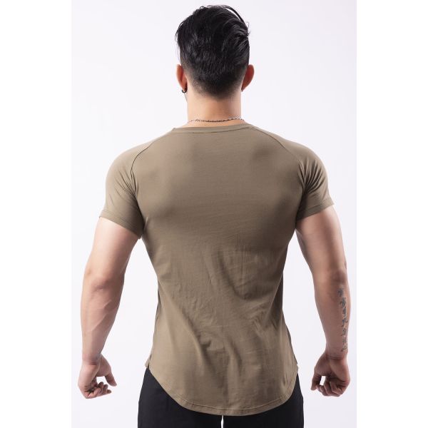 Sports T-Shirt Men&prime;s Crew Neck Fashion Slim-Fit Fitness Wear Outdoor Training Leisure Running Wear Summer