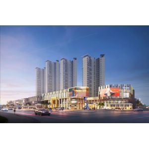 China Unique Stone Glass Curtain Wall Design Customized With Hidden Frame on sale