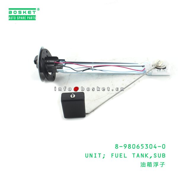 Buy 8-98065304-0 Isuzu Engine Parts Subsidiary Fuel Tank Unit 8980653040 For NPR at wholesale prices