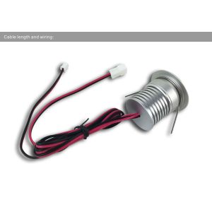 9PCS*3W Mini Led Cabinet Light +Driver Kit Dimmable Recessed Downlight home