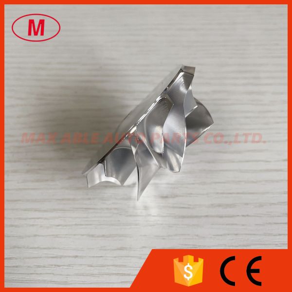 TD04HL reverse 6+6 blades 49.62/61.01mm LEP Style ,high performance turbocharger aluminum 2618/billet compressor wheel