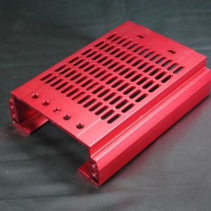 Custom Cnc Aluminum Profiles Enclosure Rectangular Ports ISO9001 6061