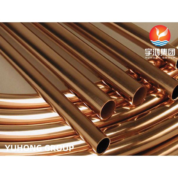 TP2 H62 H65 H68 H70 Copper Alloy Tube ASTM 135 ASTM B43 GB1527 GB/T 26290