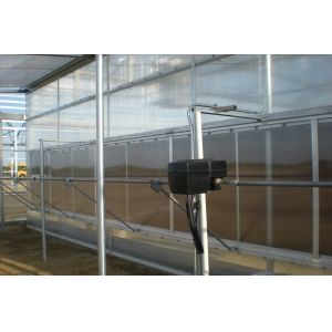 PE Plastic Film Greenhouse Multi Span Sawtooth Turnkey Project