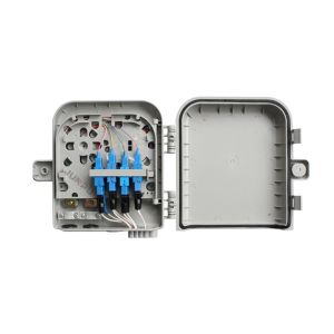 8 Port Wall Mounted Fiber Optic Distribution Box , Optical Termination Box