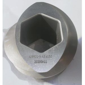 Capacity Double Screw Extruder Machine Screw Elements Square Keyslot Components